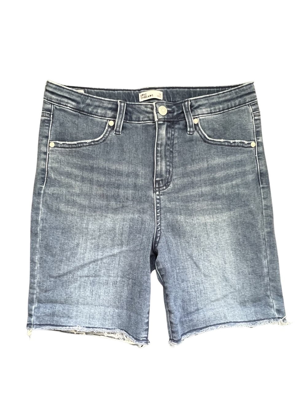 Epic Threads Dark Blue Denim Shorts